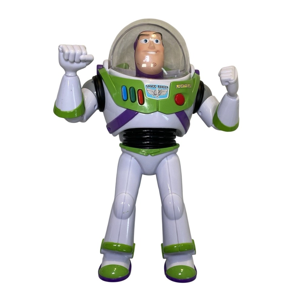 Disney Pixar Buzz Lightyear 12" Talking Figure Thinkway Toy 64069 / D71908
